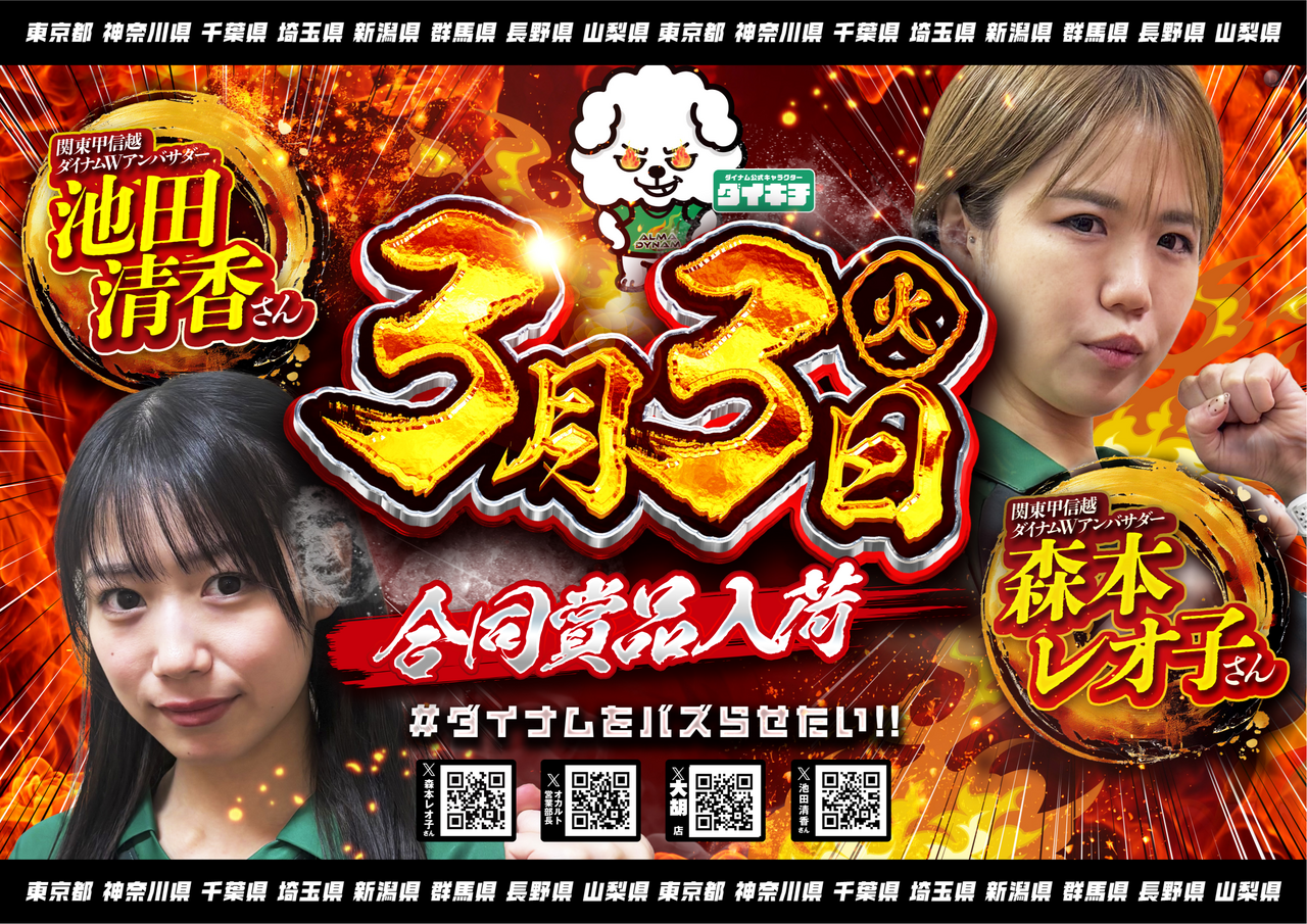 ダイナム大胡店 | P-WORLD